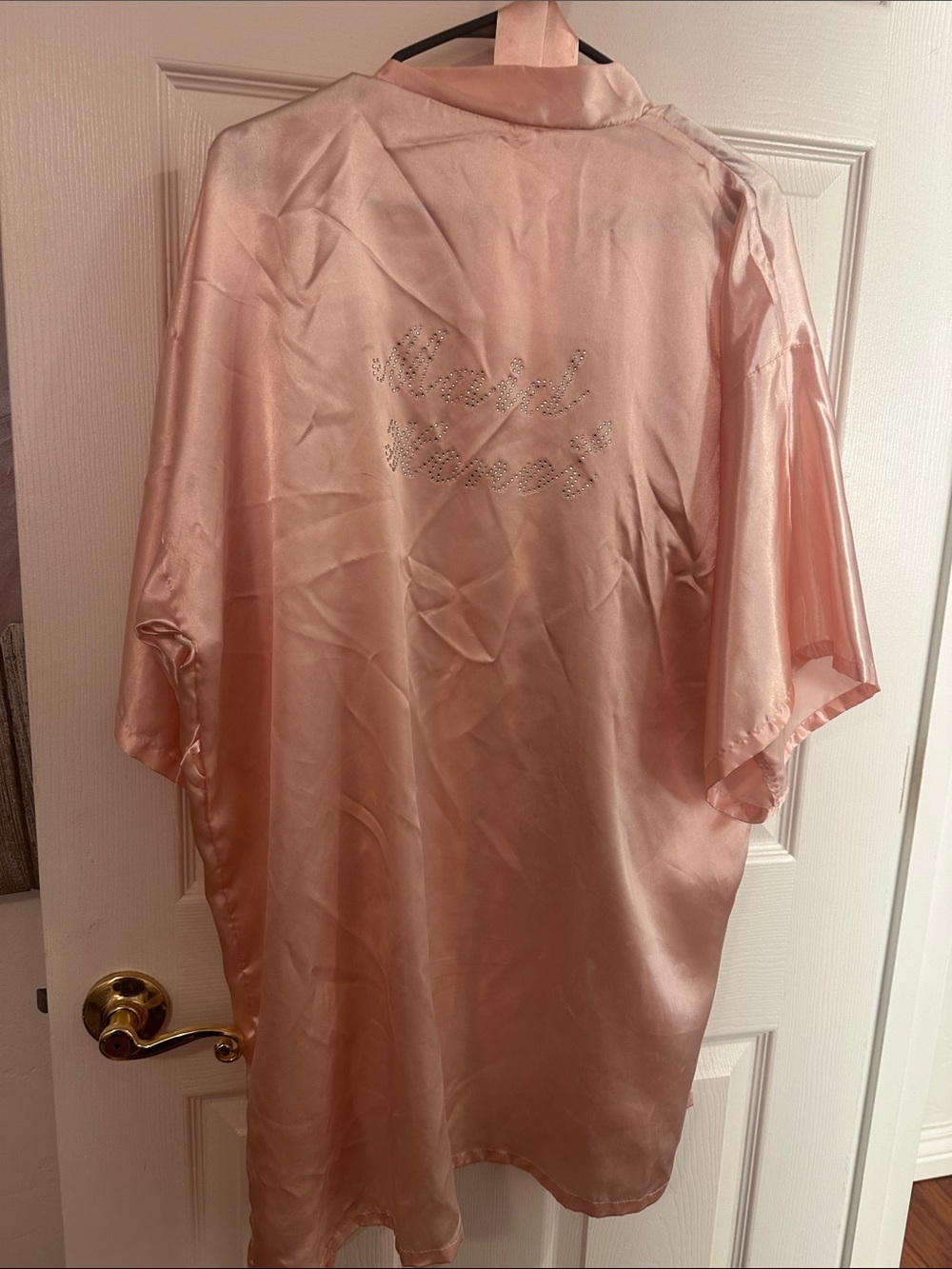 Maid of Honor Pink Robe